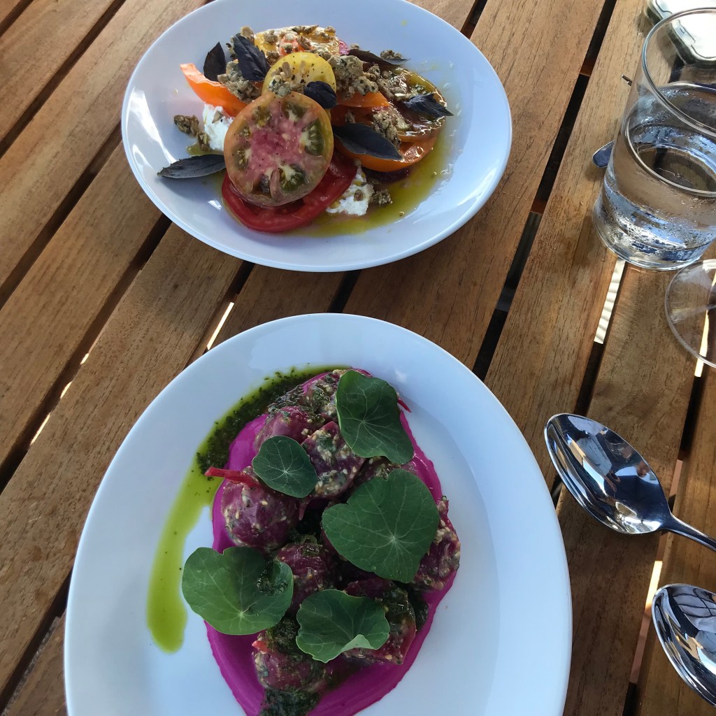 The onsite restaurant at King Estate Winery serves up delicious fare.