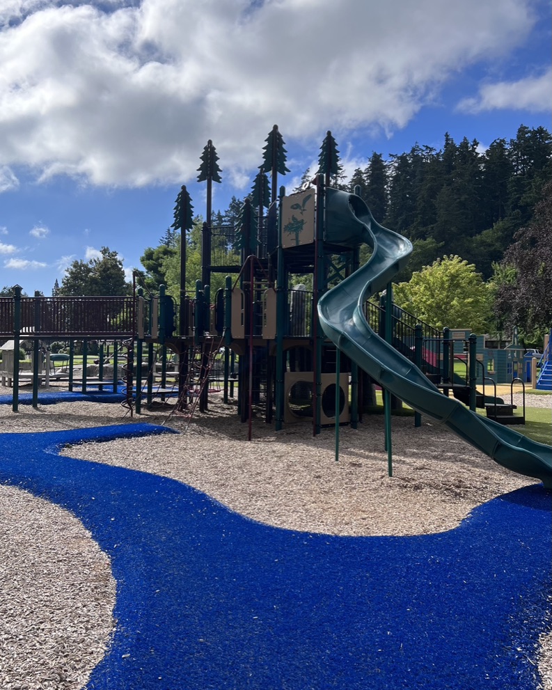 RiverPlay is one of many wonderful city parks in Eugene, Oregon.