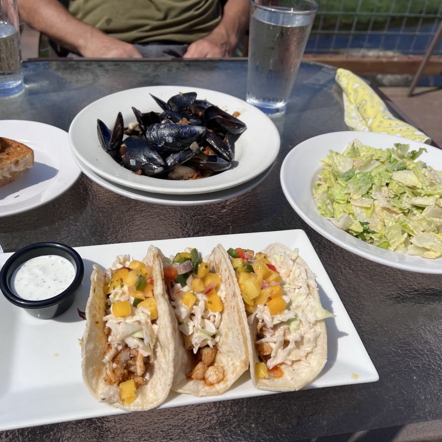 A favorite local seafood restaurant on Whidbey Island.