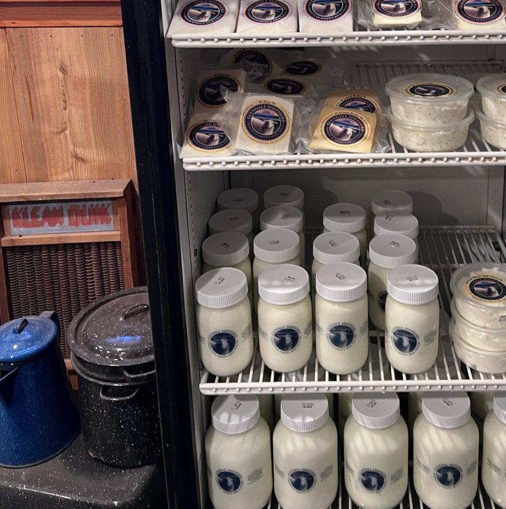 Yummy handmade sheep cheeses from Glendale Shepherd Farmstead.