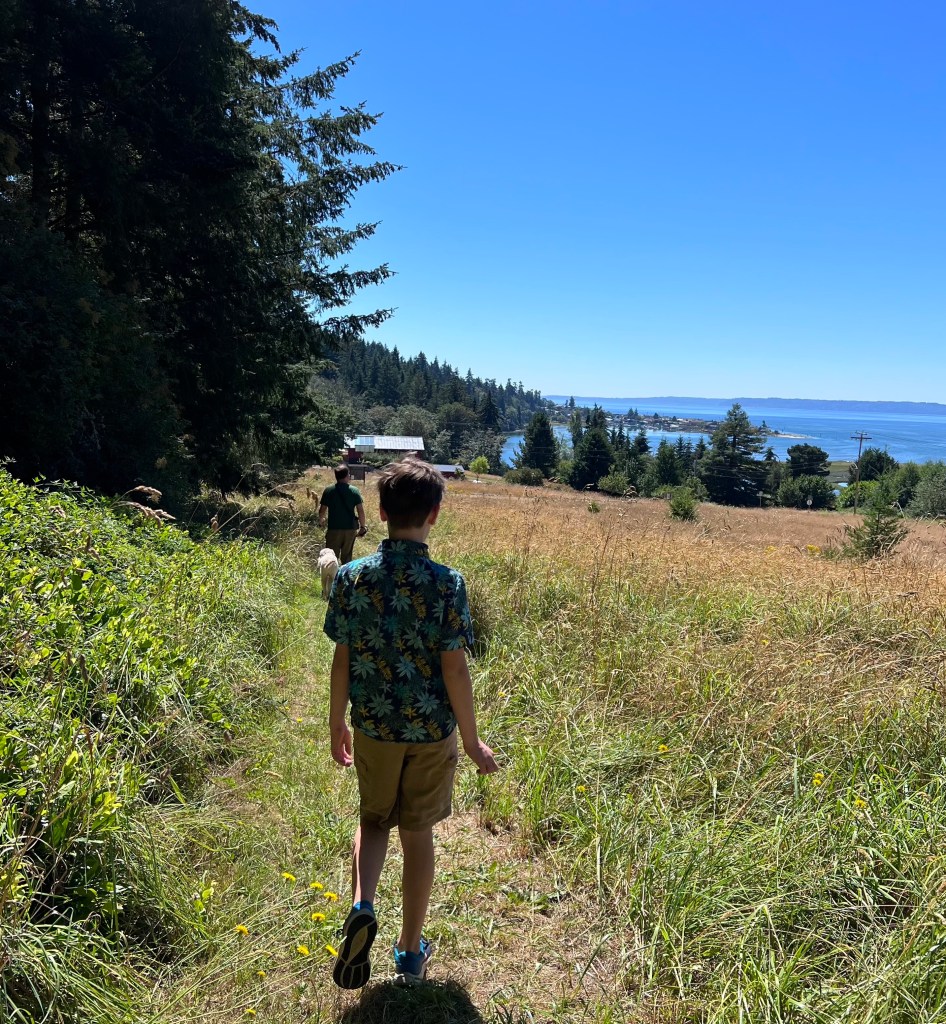 The trail at Hammons Family Farm Preserve.