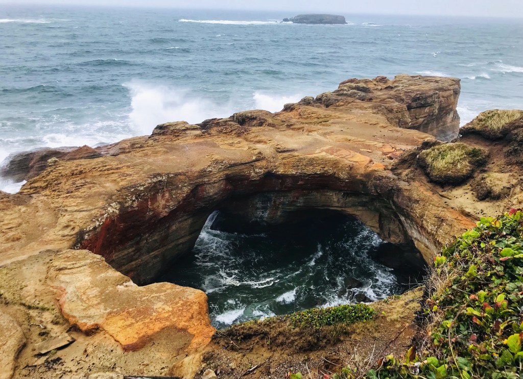 Devils Punchbowl Newport Oregon Coast