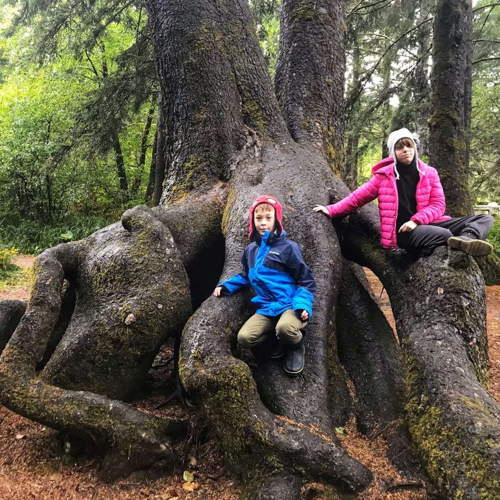 Beverly Beach campground Oregon Coast.
