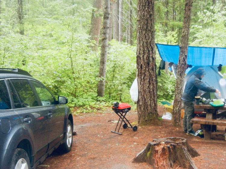 Union Creek campground near Crater Lake National Park.
