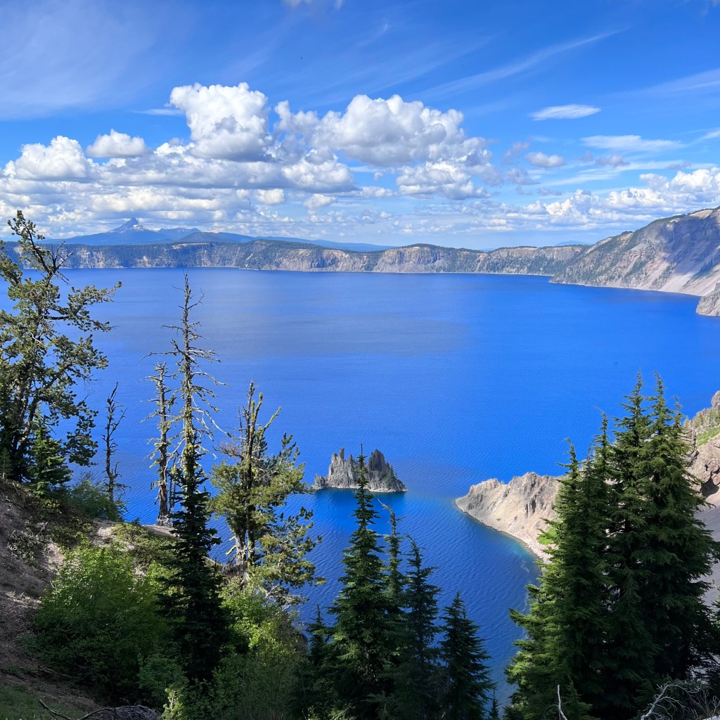 Spectacular Crater Lake National Park.