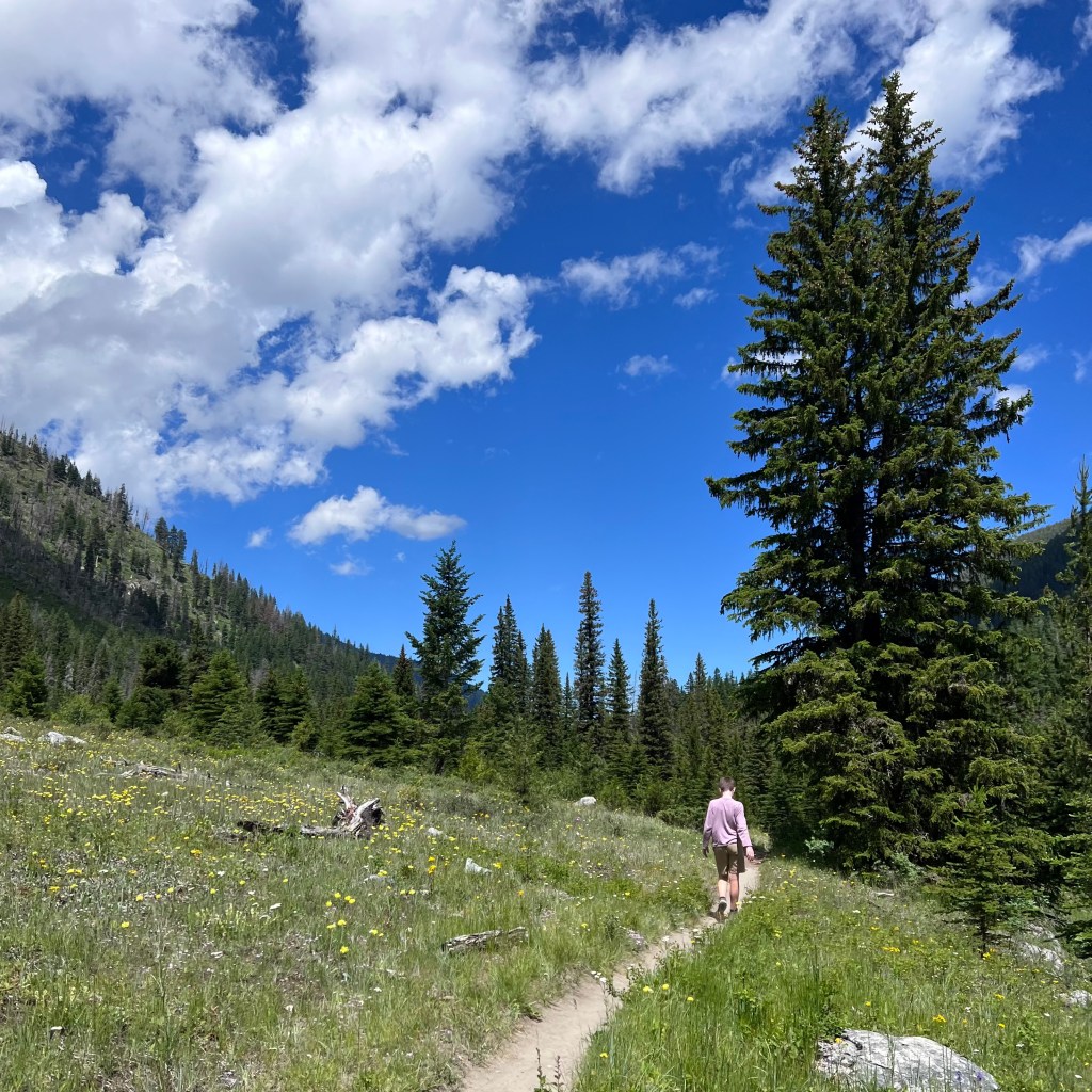 Hiking in the Wallowa: the "Alps of Oregon."
